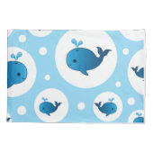 カスタム枕ケースのペア、標準サイズ 枕カバー (裏面-左)