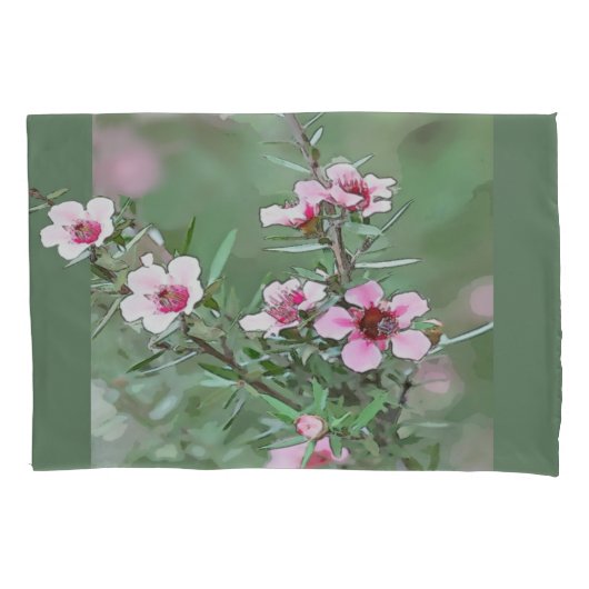 カスタム枕ケースのペア、標準サイズ 枕カバー (正面左)