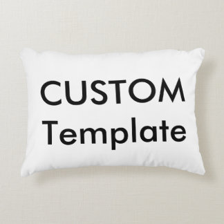 カスタム枕 – 機械洗い可能ポリエステル アクセントクッション