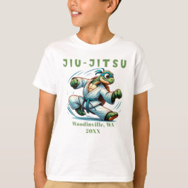 カスタム柔術武術芸術場所名 Tシャツ