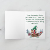 カスタム格言付き写真 カード (内部)