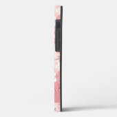 カスタム桜フラワーパターン ピンク Case-Mate iPhoneケース (裏面 / 左)