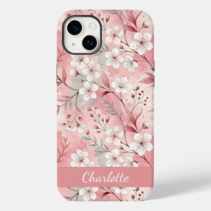カスタム桜花柄 ピンク Case-Mate iPhone 14 PLUSケース