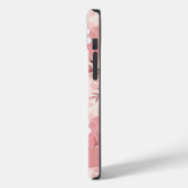 カスタム桜花柄 ピンク Case-Mate iPhoneケース (裏面 / 左)