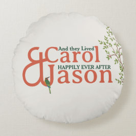 カスタム植物学結婚薬 ラウンドクッション