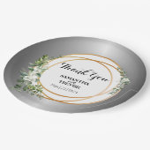 カスタム植物学 ペーパープレート (アングル)