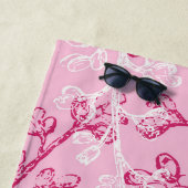 カスタム植物 ビーチタオル (インサイチュ)