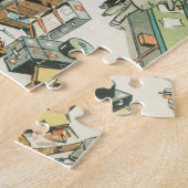 カスタム検査、おもしろいTony Sargによる漫画 ジグソーパズル (側面)