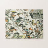 カスタム検査、おもしろいTony Sargによる漫画 ジグソーパズル (横)