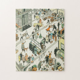 カスタム検査、おもしろいTony Sargによる漫画 ジグソーパズル