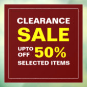 カスタム業務決済販売窓貼 ウィンドウサイン (シート3)