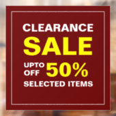 カスタム業務決済販売窓貼 ウィンドウサイン (シート2)