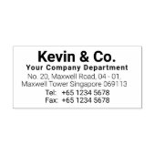 カスタム業務用のゴム印 セルフインキングスタンプ (デザイン)