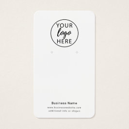 カスタム業務用ロゴイヤリング表示カード