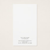 カスタム業務用ロゴイヤリング表示カード (裏面)