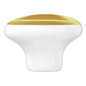 カスタム模擬彫刻金ゴールド セラミックノブ (側面)