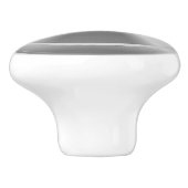 カスタム模擬彫刻銀セラミックノブ セラミックノブ (側面)