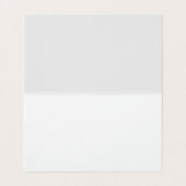 カスタム横テント折り畳み名刺 名刺 (内部フラット)