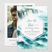 カスタム横航海の結婚面 セーブザデート (正面/裏面)