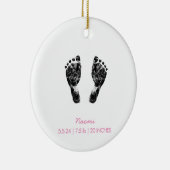 カスタム機器シンボル |ベビー機器シンボルのアップロード セラミックオーナメント (右)