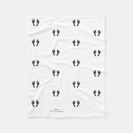 カスタム機器シンボル |ベビー機器シンボルのアップロード フリースブランケット (正面)