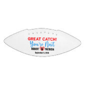 カスタム次の夫婦がフットバを呼ぶのを捕まえろ アメリカンフットボール (パネル)