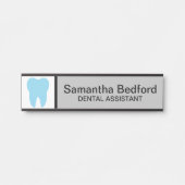 カスタム歯科医院披露宴ロゴ サインプレート (正面)