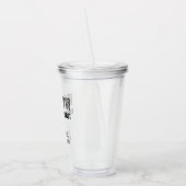 カスタム歯科衛生士レオパード歯 アクリルタンブラー (左)