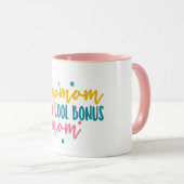 カスタム母が母に対してパーソナライズされた承認した贈り物 マグカップ (正面右)