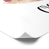 カスタム母の娘の友人の母の日のポスター ポスター (角)