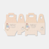 カスタム母の日お茶会お願い箱 フェイバーボックス (折り畳みなし)