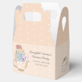 カスタム母の日お茶会お願い箱 フェイバーボックス (オープン)