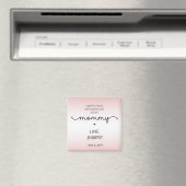 カスタム母の日の新しい母の形見プレゼント マグネット (インサイチュ (食洗機))