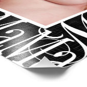 カスタム母の日ワードコラージュ写真プリント フォトプリント            (角)