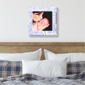 カスタム母の日ワードコラージュ写真 キャンバスプリント (インサイチュ (寝室))