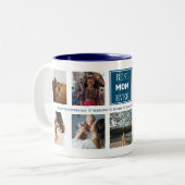 カスタム母の日写真 ツートーンマグカップ (正面左)