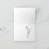 カスタム母の日札 サンキューカード (内部)