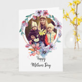 カスタム母の日 カード (黄色い花)