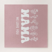 カスタム母の日 ジグソーパズル (横)