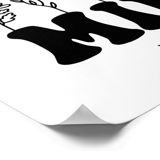 カスタム母の日 ポスター (角)