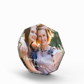 カスタム母の日Keepsakeフォトブロック フォトブロック (右)