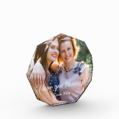 カスタム母の日Keepsakeフォトブロック フォトブロック (左)