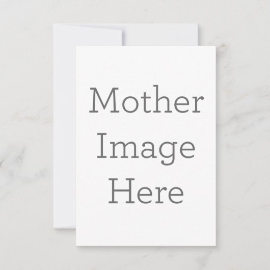 8.9cm x 12.7cmフラットサンキューカード (正面)