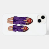 カスタム母，母，娘，母の日，贈り物， Case-Mate iPhoneケース (裏面 (横))