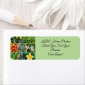 カスタム気にラベル又は住所 シール (インサイチュ)