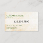 カスタム気に芝名刺 名刺 (裏面)