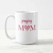 カスタム水の色クリスチャン母の日の贈り物 コーヒーマグカップ (左)