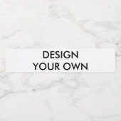 カスタム水パーソナライズされた瓶ラベル(5) ペットボトルラベル (シングルラベル)