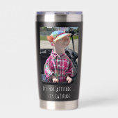 カスタム水ボトルスタイル：熱タンブラー、サイズ： 保温保冷タンブラー (正面)