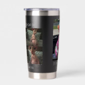 カスタム水ボトルスタイル：熱タンブラー、サイズ： 保温保冷タンブラー (右面)